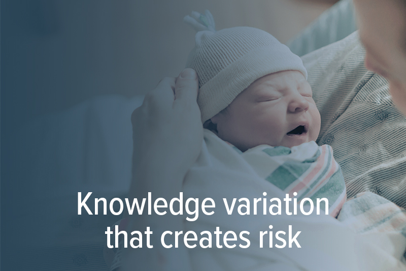 Knowledge Variation the Creates Risk
