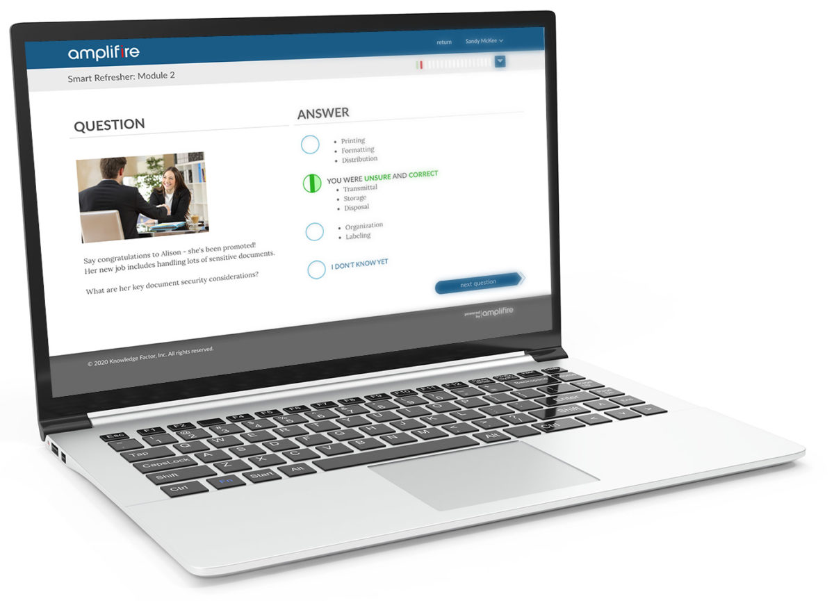 Amplifire Learning Platform Healthcare Training