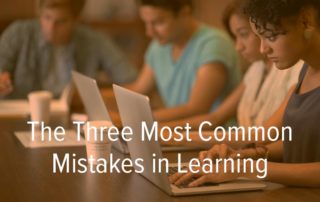 The Three Most Common Mistakes in Learning Lead